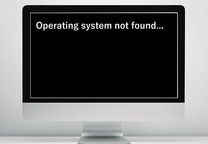 Operating system not found