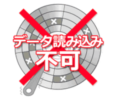 HDDまたはSSDの劣化により読み込み不良が発生