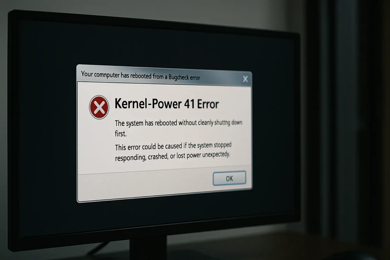 Windows 10の「Kernel-Power 41」エラーの原因と対処法｜データ