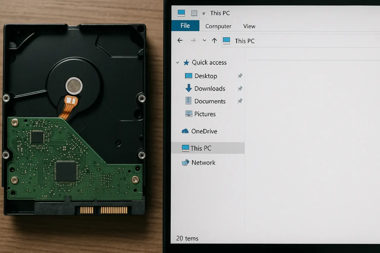 内蔵HDDがエクスプローラーに表示されない原因と対処法｜データ復旧 国内売上No.1【データ復旧.com】