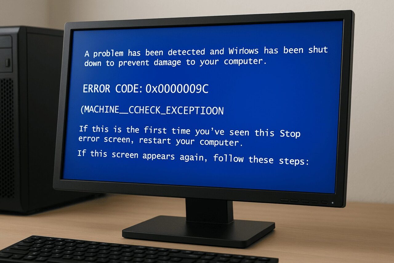 大切な 0x0000009C（MACHINE_CHECK_EXCEPTION）エラーの原因と対処法を テント・タープ