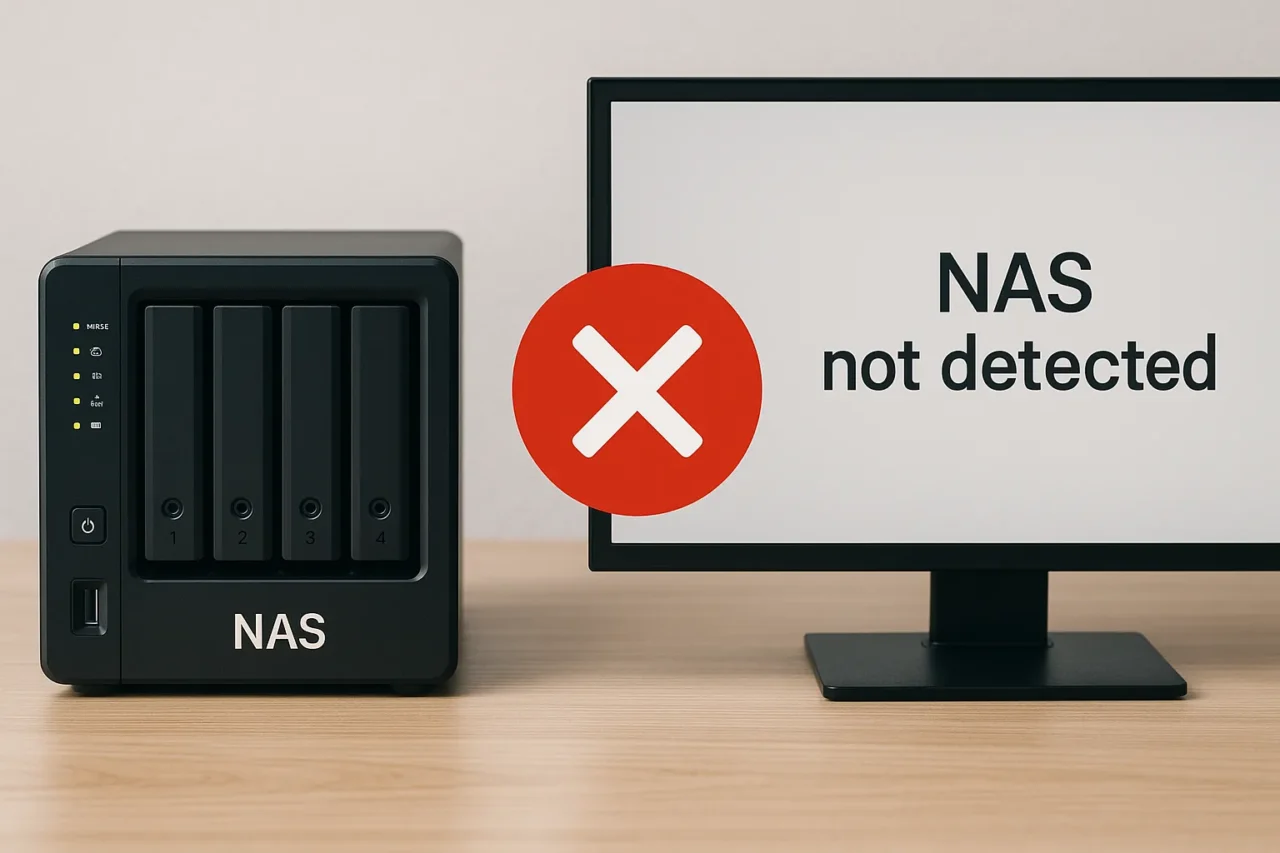 BUFFALO製NAS「LinkStation LS210D」が認識されない原因と対処法