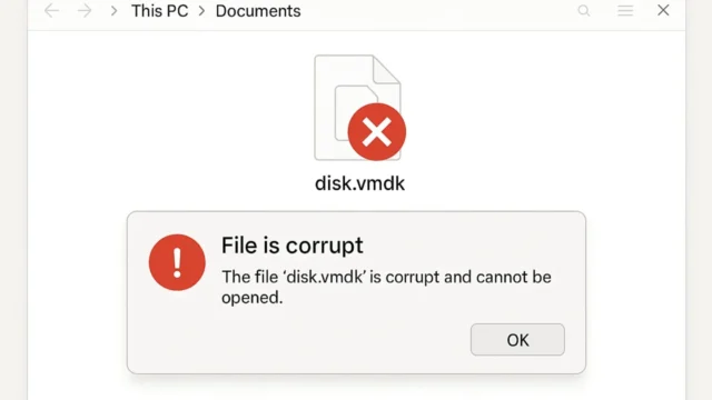 .vmdkファイルが壊れた?仮想ディスクの修復方法を徹底解説