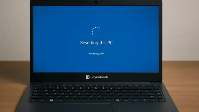 dynabook 初期化済 ハードディスクの内容をすべて消去する方法＜ハードディスク