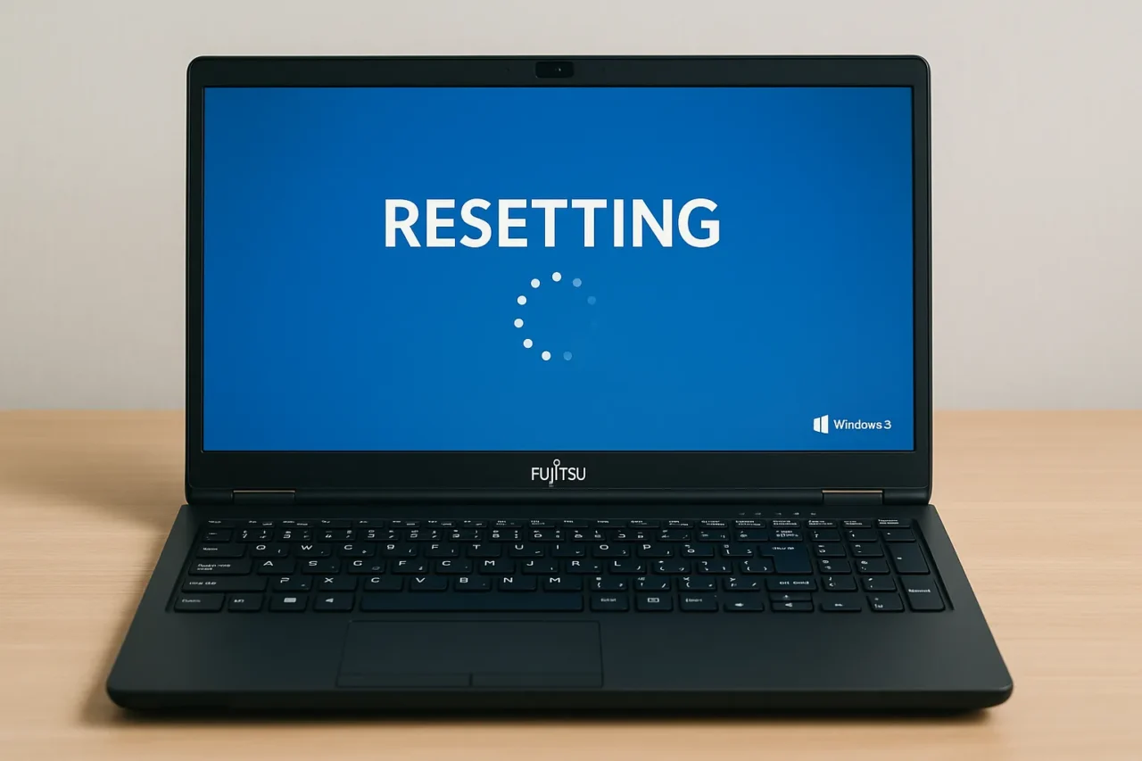 富士通パソコン（Windows8）の初期化方法とエラー時の対処法