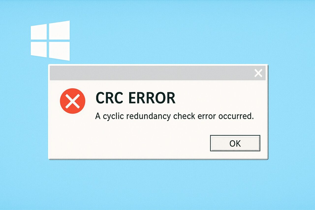 CRCエラー（巡回冗長検査エラー）とは？読み書きできない原因と修復