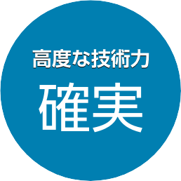 高度な技術力