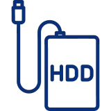 納品HDDのレンタル代